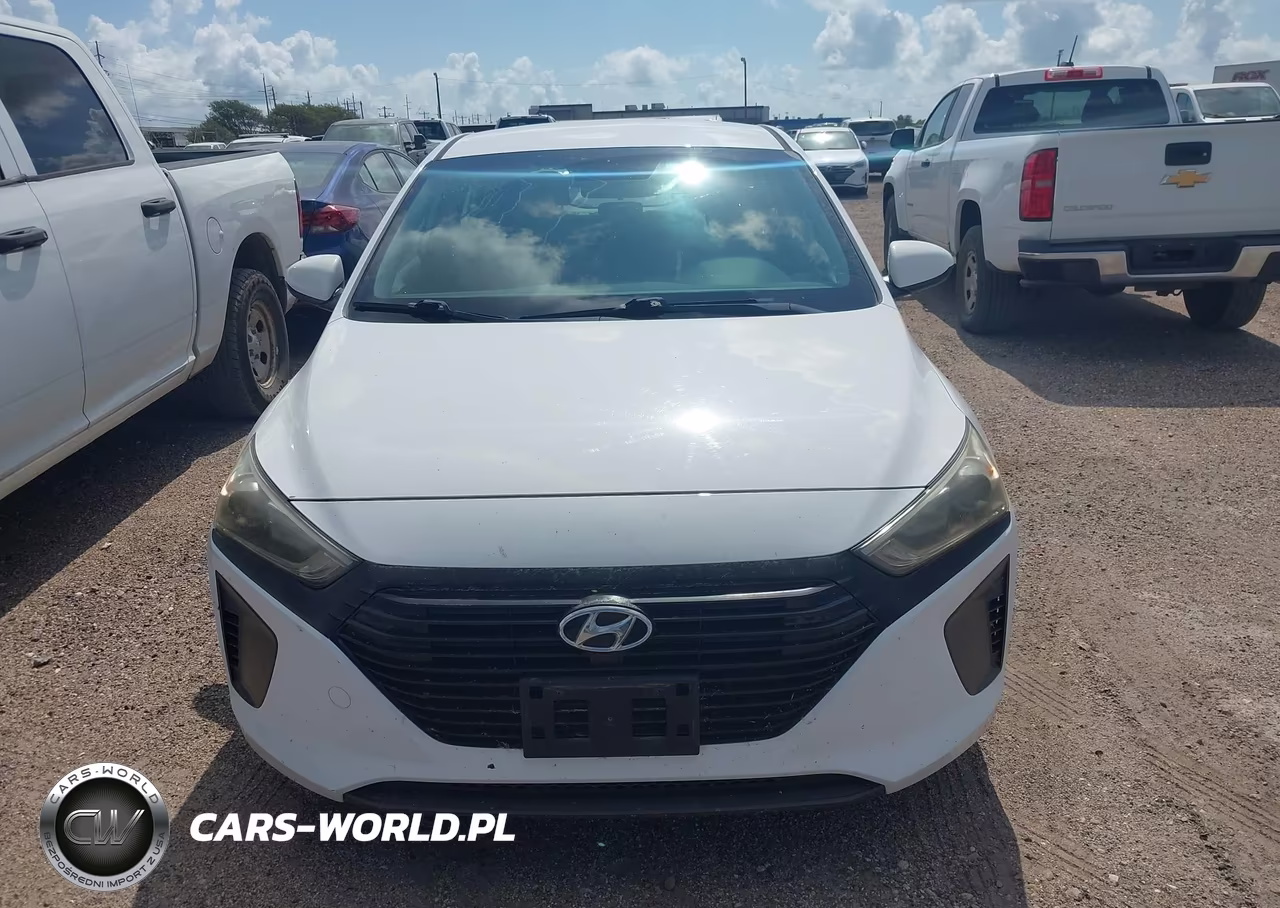 2018 Hyundai Ioniq Hybrid Blue VIN:KMHC65LC0JU075589 - 6