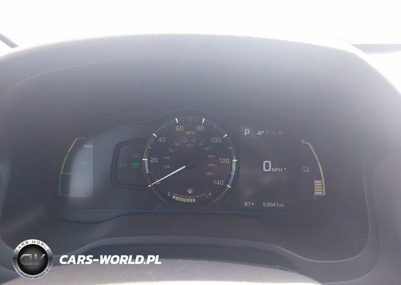 2018 Hyundai Ioniq Hybrid Blue VIN:KMHC65LC0JU075589 - 7