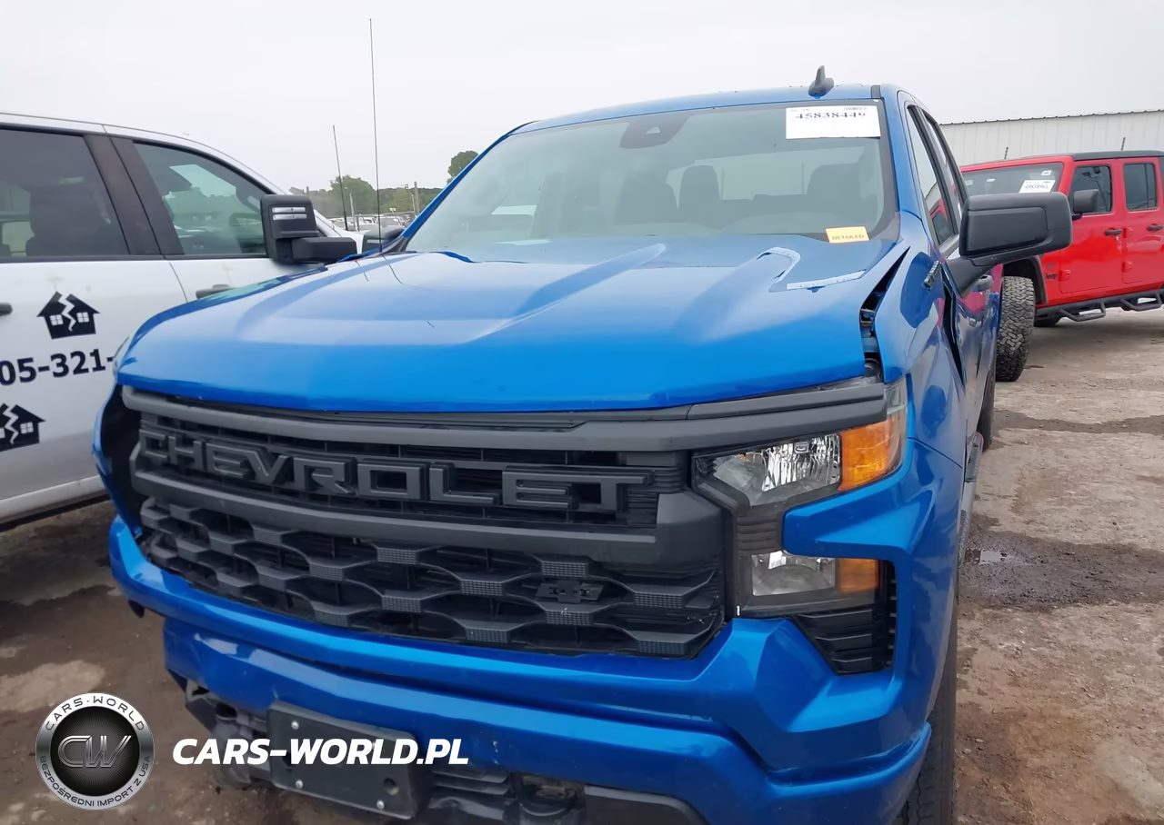 2023 Chevrolet Silverado 1500 4Wd Short Bed Custom VIN:3GCPDBEK3PG214124 - 12