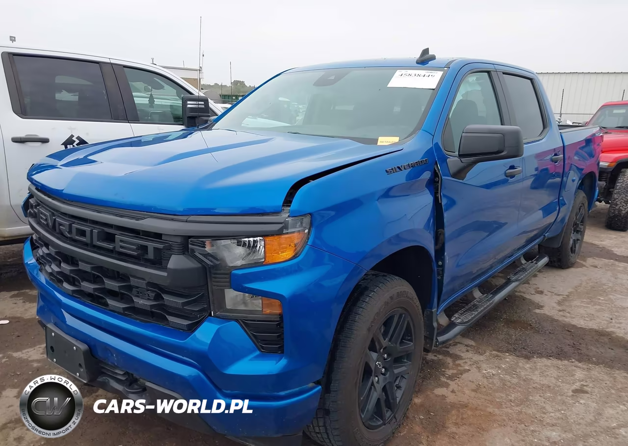 2023 Chevrolet Silverado 1500 4Wd Short Bed Custom VIN:3GCPDBEK3PG214124 - 2