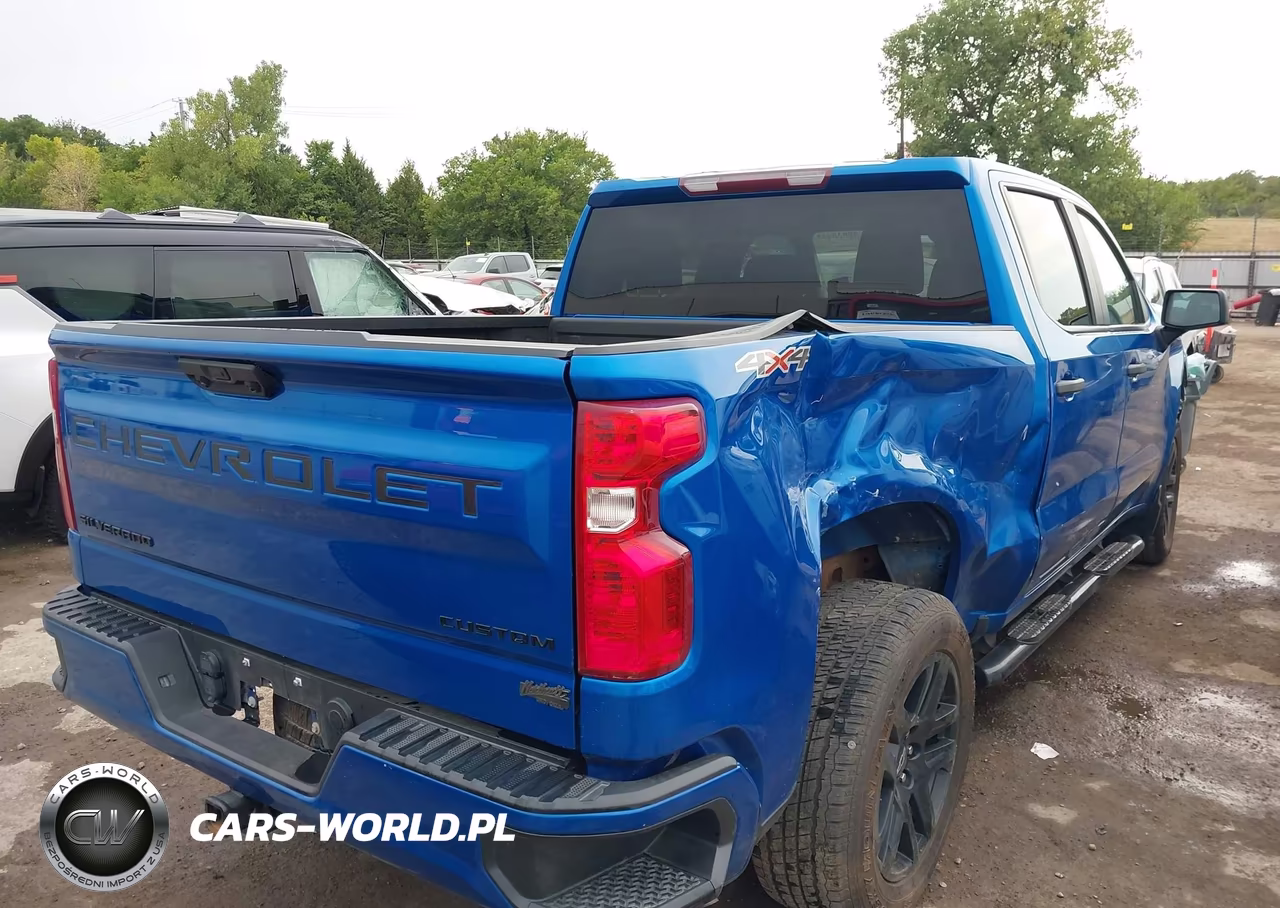 2023 Chevrolet Silverado 1500 4Wd Short Bed Custom VIN:3GCPDBEK3PG214124 - 4