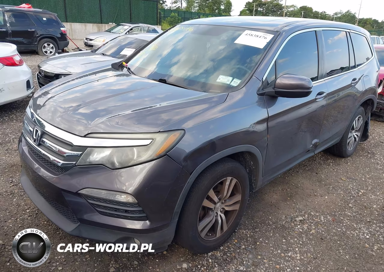 2018 Honda Pilot Ex-L VIN:5FNYF6H57JB053110 - 2