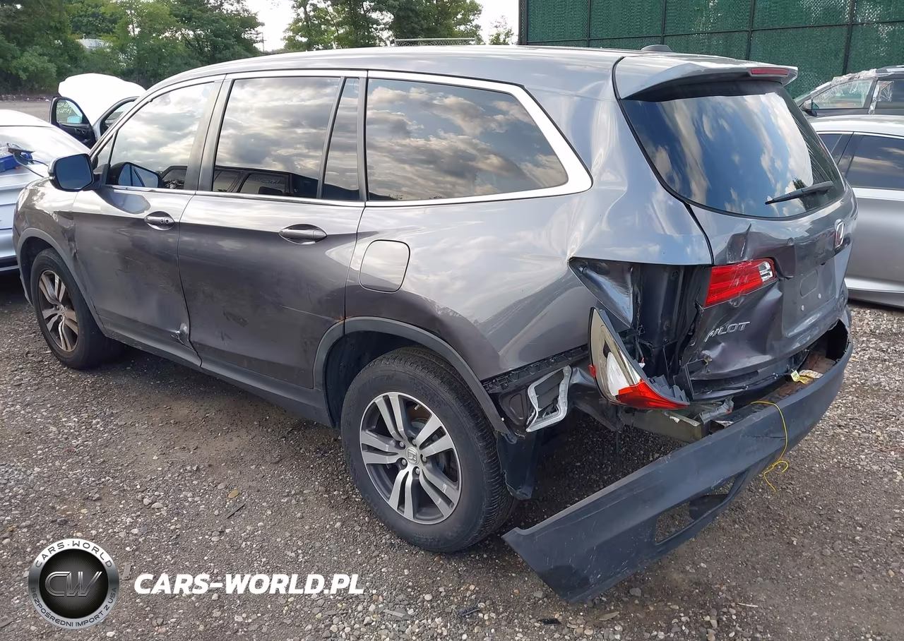 2018 Honda Pilot Ex-L VIN:5FNYF6H57JB053110 - 3