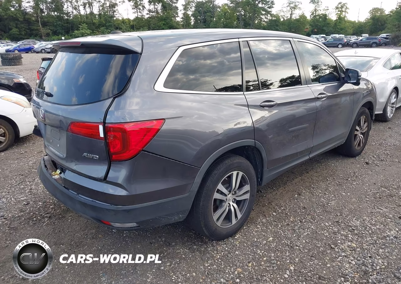 2018 Honda Pilot Ex-L VIN:5FNYF6H57JB053110 - 4