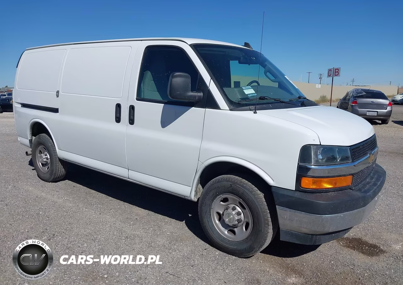 2023 Chevrolet Express Cargo Rwd 2500 Regular Wheelbase Wt VIN:1GCWGAFP1P1185230 - 1