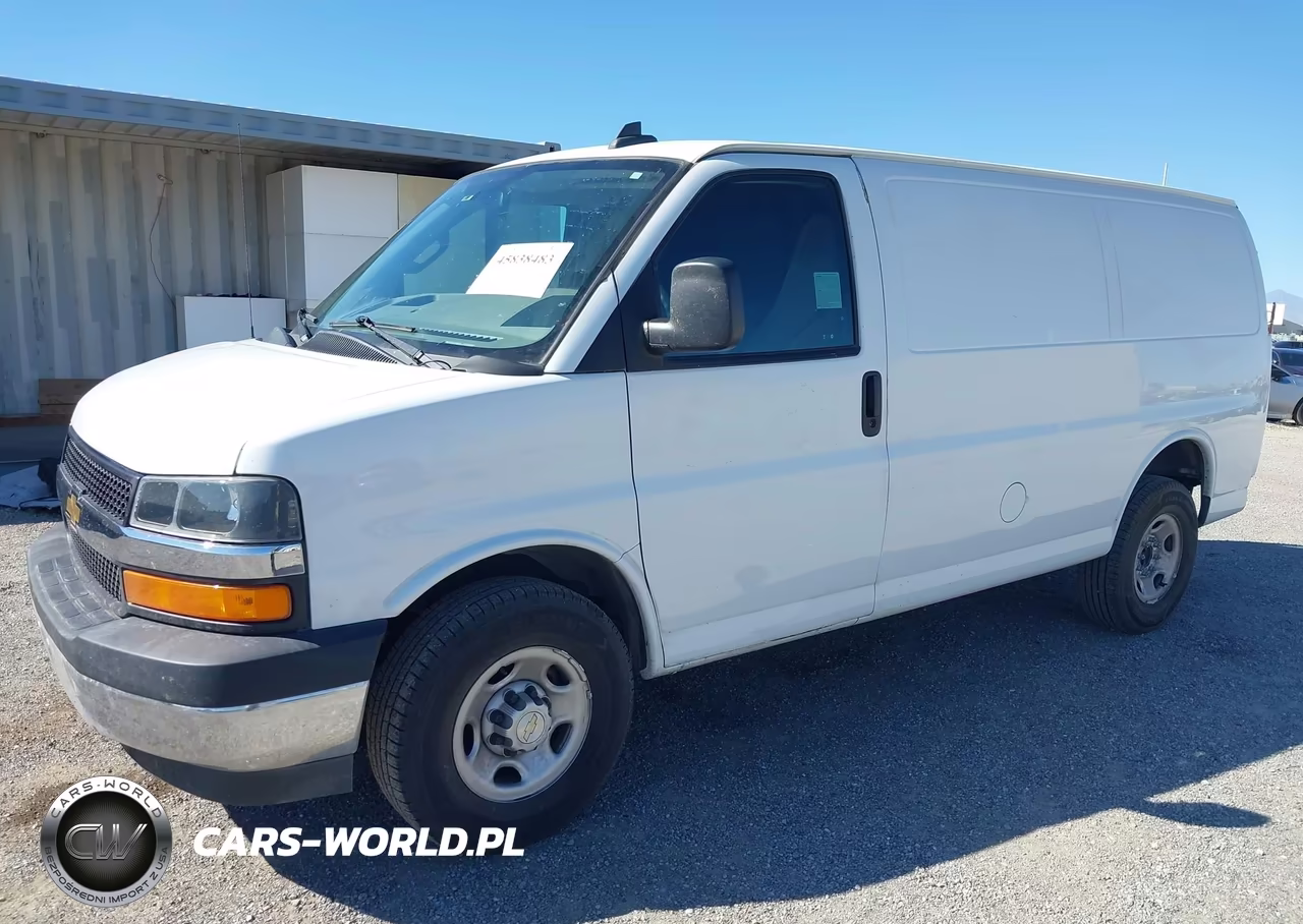 2023 Chevrolet Express Cargo Rwd 2500 Regular Wheelbase Wt VIN:1GCWGAFP1P1185230 - 2