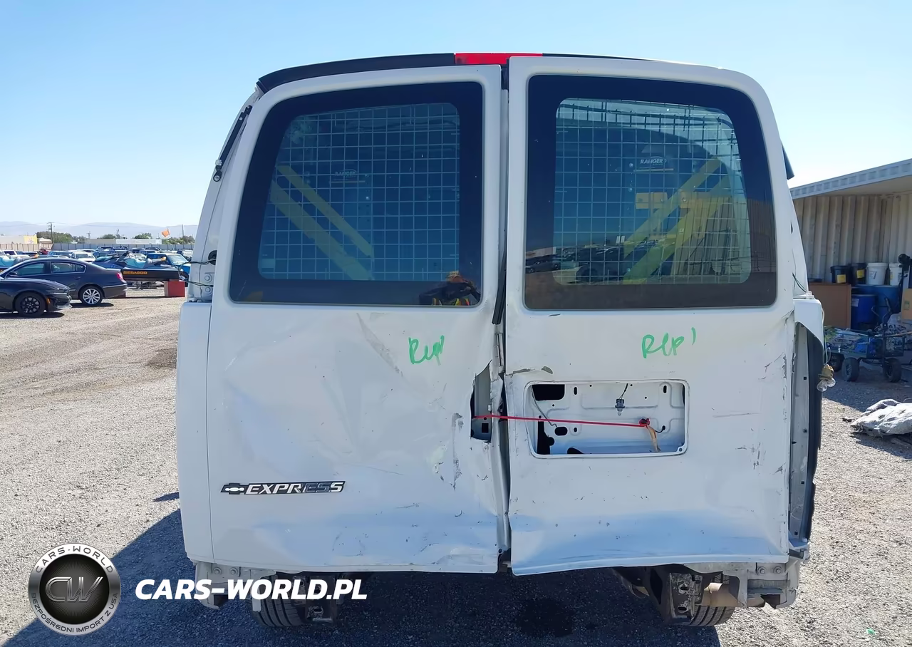 2023 Chevrolet Express Cargo Rwd 2500 Regular Wheelbase Wt VIN:1GCWGAFP1P1185230 - 6