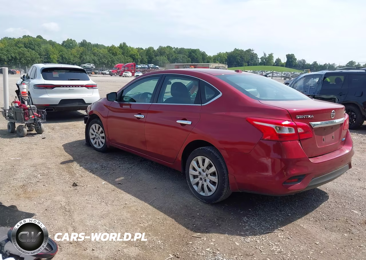 2017 Nissan Sentra Sv VIN:3N1AB7AP9HY366238 - 3