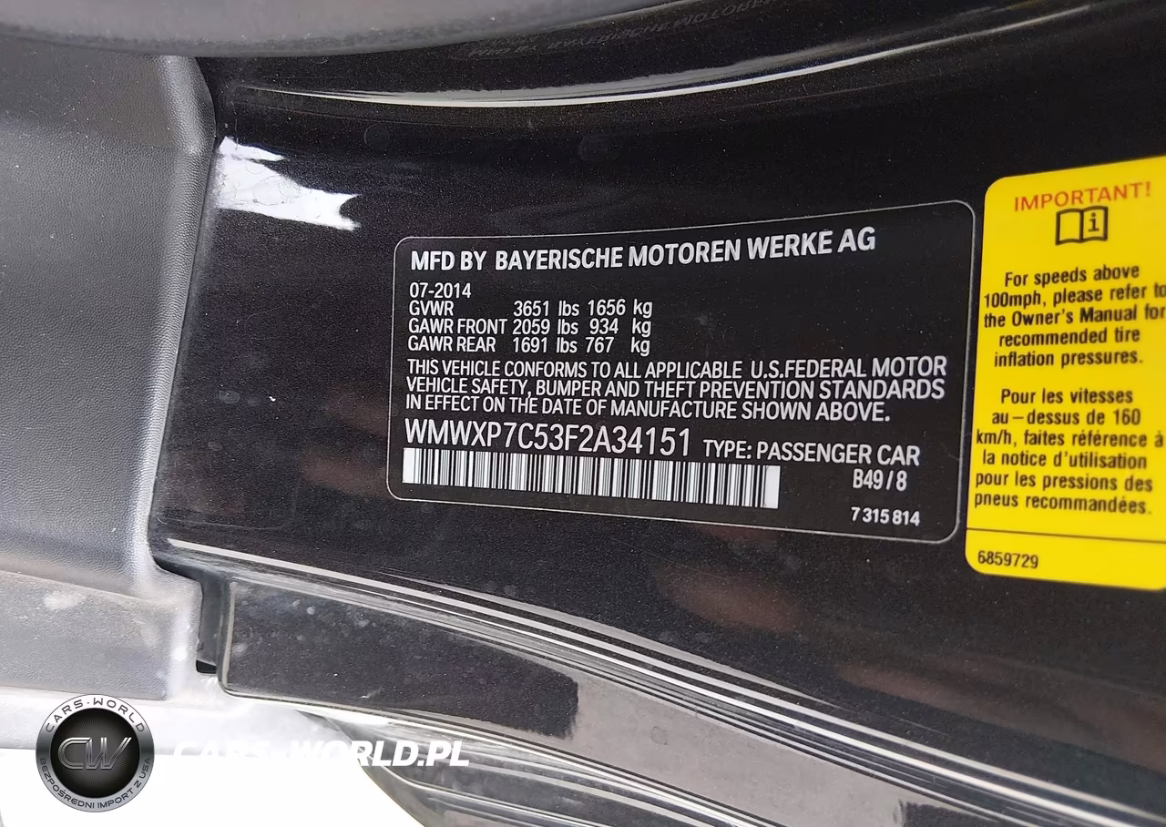 2015 Mini Hardtop Cooper S VIN:WMWXP7C53F2A34151 - 9