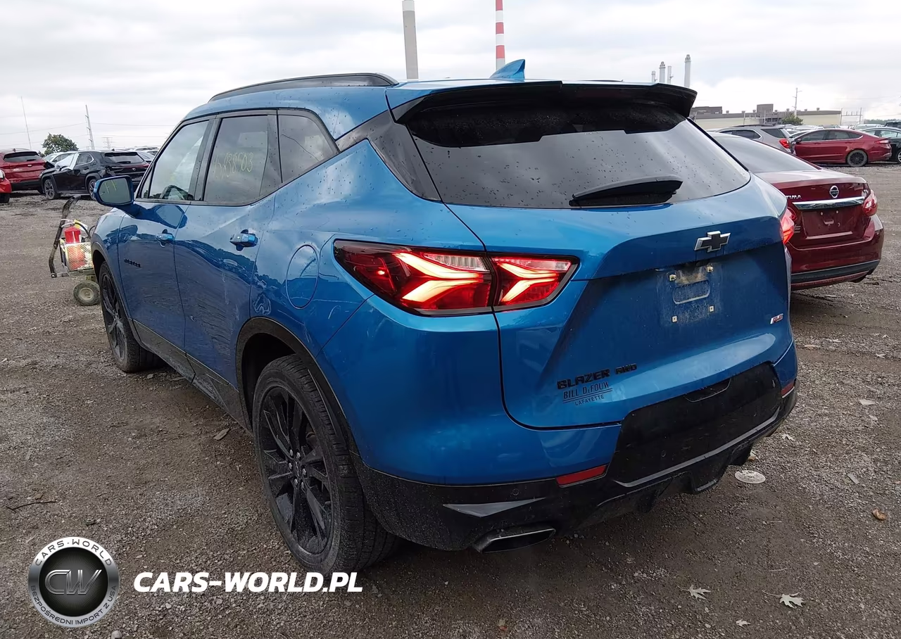 2020 Chevrolet Blazer Awd Rs VIN:3GNKBKRS1LS534518 - 3