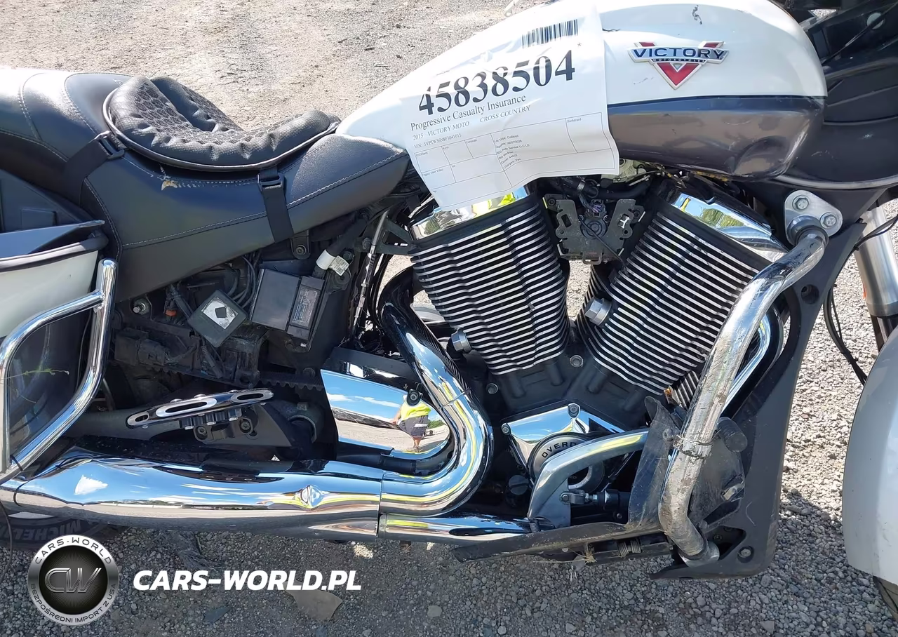 2015 Victory Motorcycles Cross Country Tour VIN:5VPTW36N8F3041615 - 8