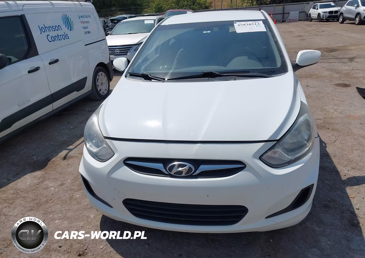 2013 Hyundai Accent Gs VIN:KMHCT5AE5DU087996 - 12