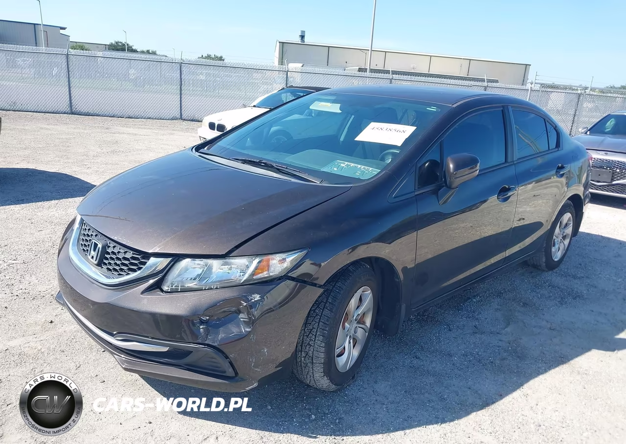 2014 Honda Civic Lx VIN:2HGFB2F53EH542670 - 2