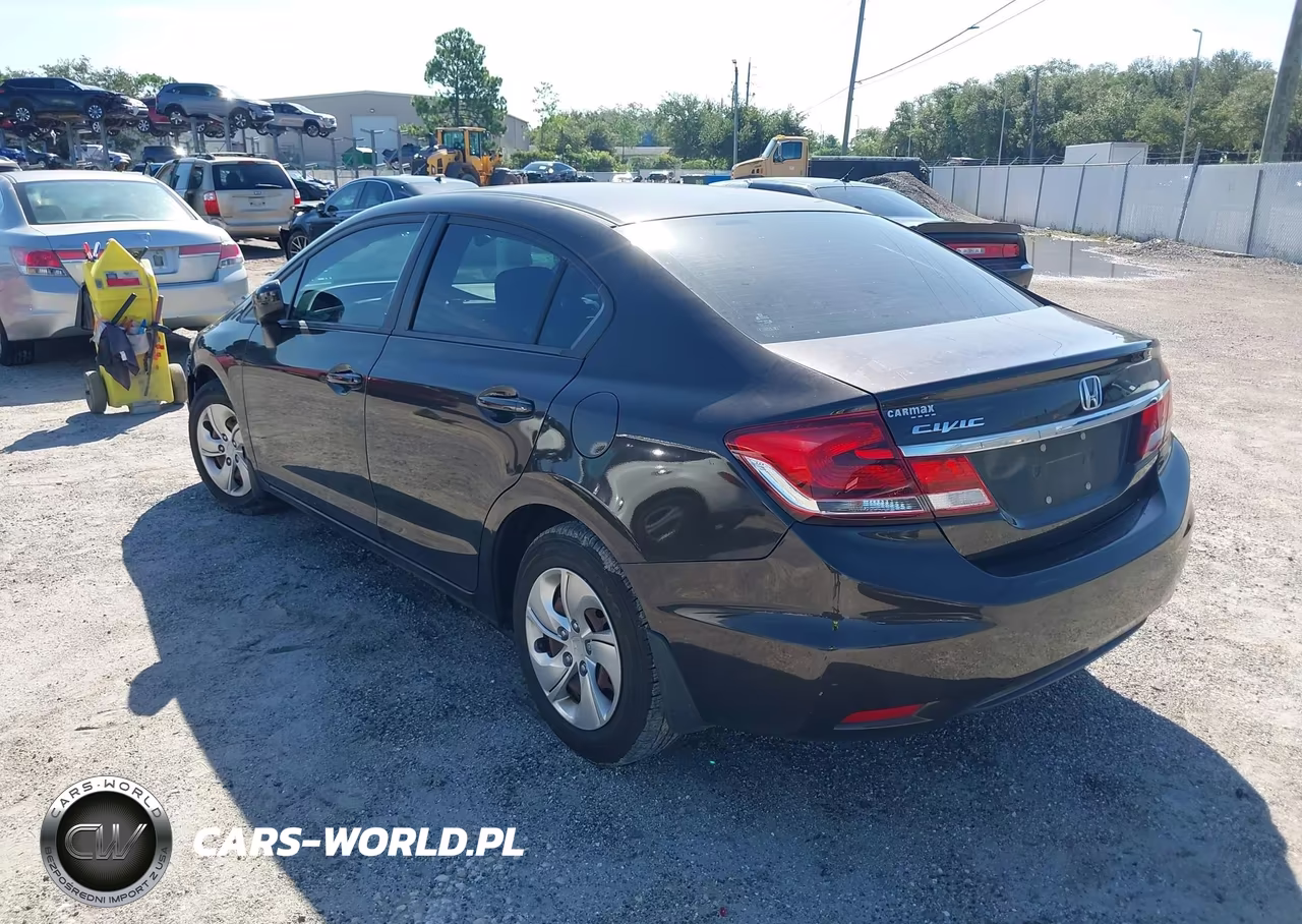 2014 Honda Civic Lx VIN:2HGFB2F53EH542670 - 3