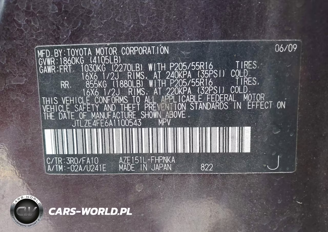 2010 Scion Xb VIN:JTLZE4FE6A1100543 - 9
