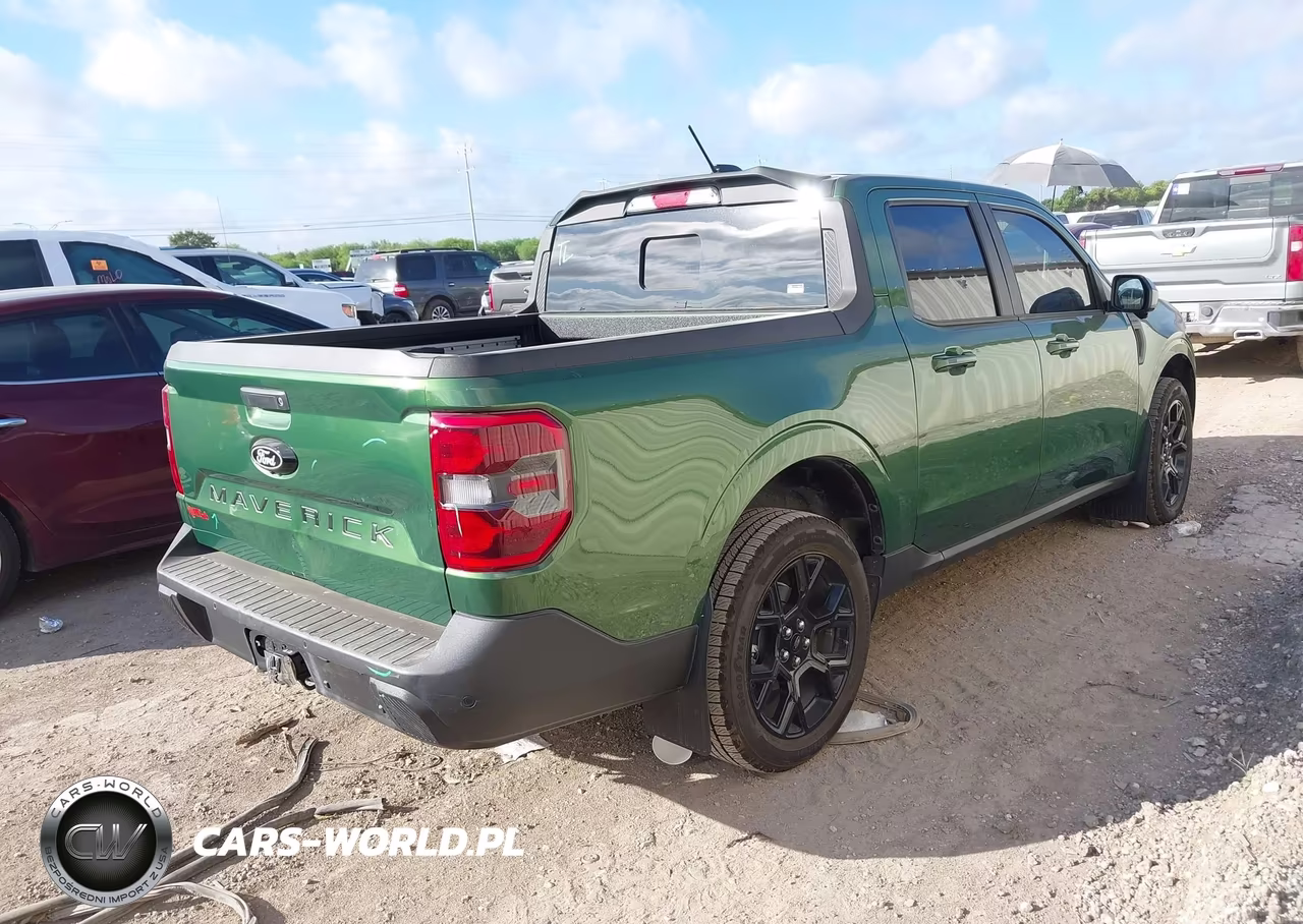 2025 Ford Maverick Lariat VIN:3FTTW8S33SRA19484 - 4