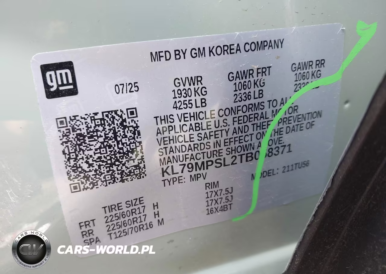 2026 Chevrolet Trailblazer Fwd Lt VIN:KL79MPSL2TB058371 - 9