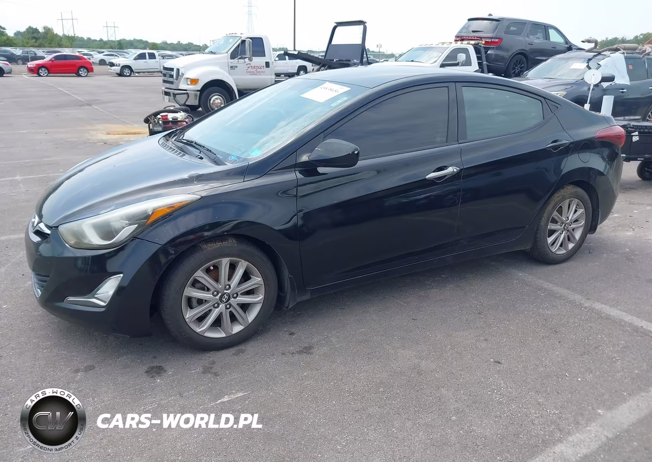 2015 Hyundai Elantra Se VIN:5NPDH4AE8FH592917 - 2