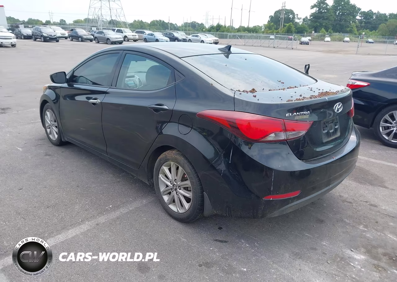 2015 Hyundai Elantra Se VIN:5NPDH4AE8FH592917 - 3