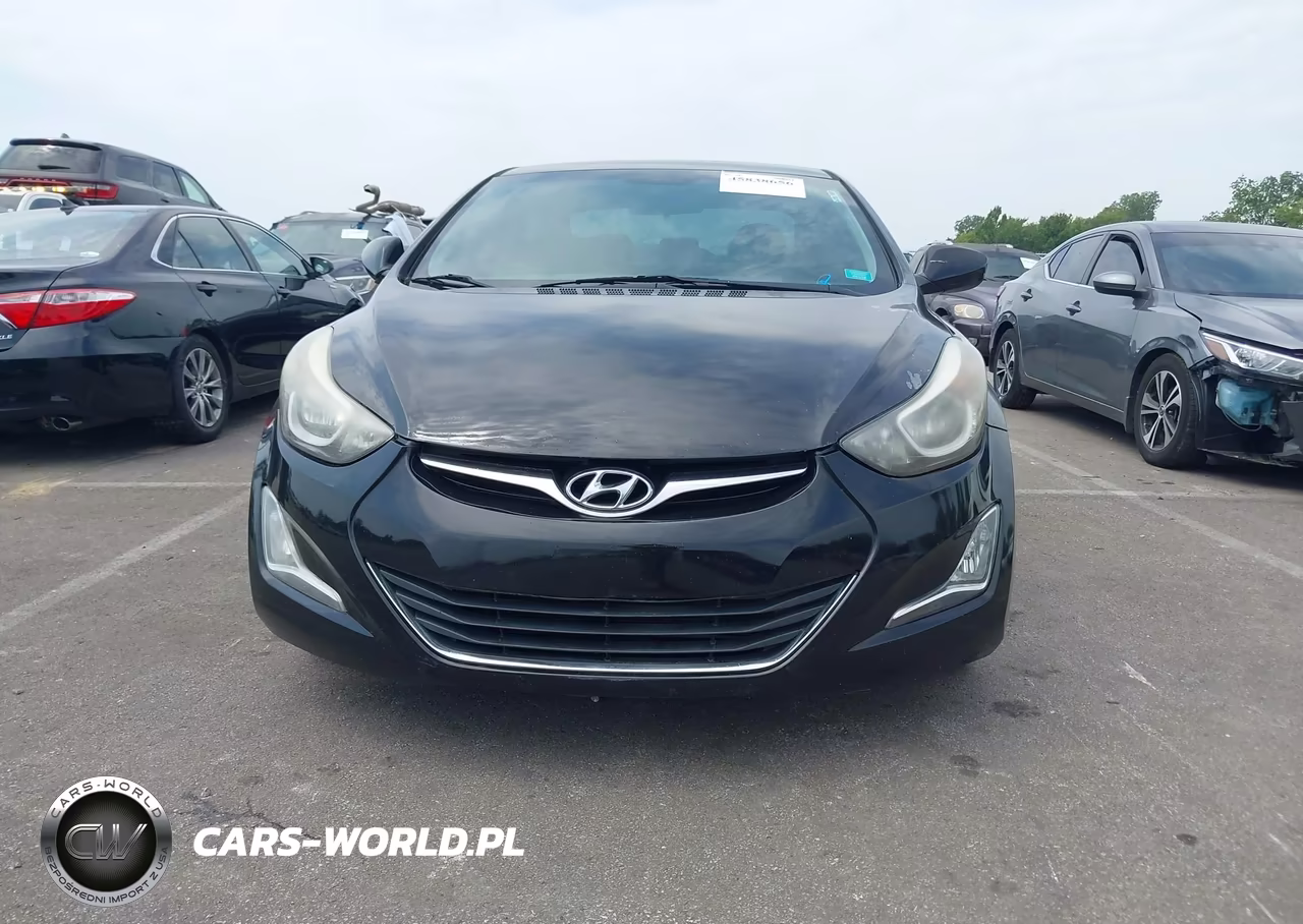 2015 Hyundai Elantra Se VIN:5NPDH4AE8FH592917 - 6