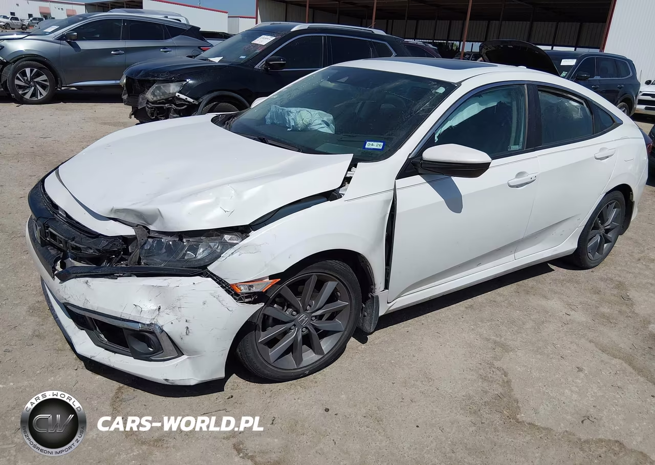 2019 Honda Civic Ex-L VIN:19XFC1F79KE005624 - 2