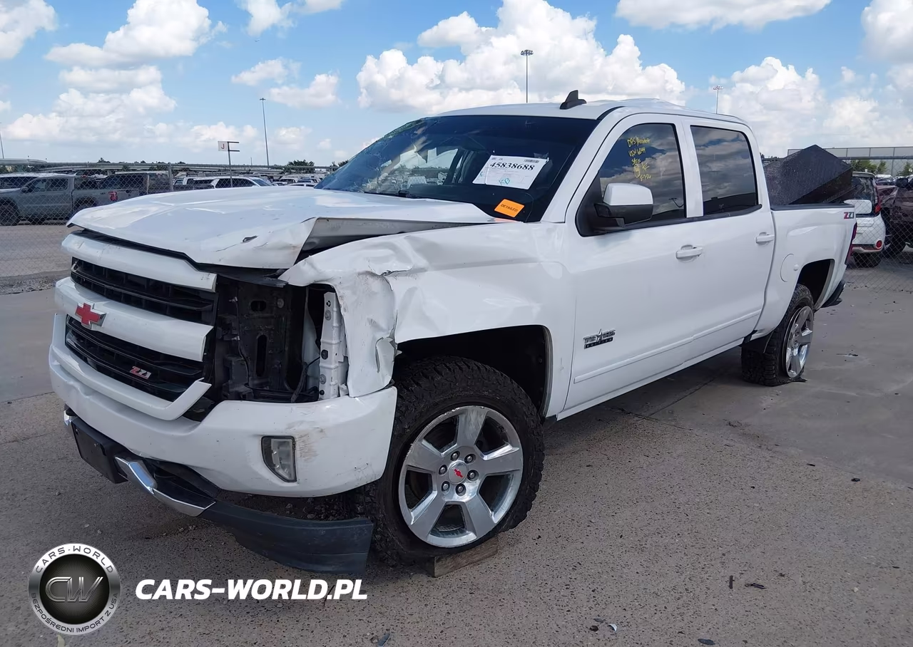 2018 Chevrolet Silverado 1500 2Lt VIN:3GCUKREC9JG496044 - 2