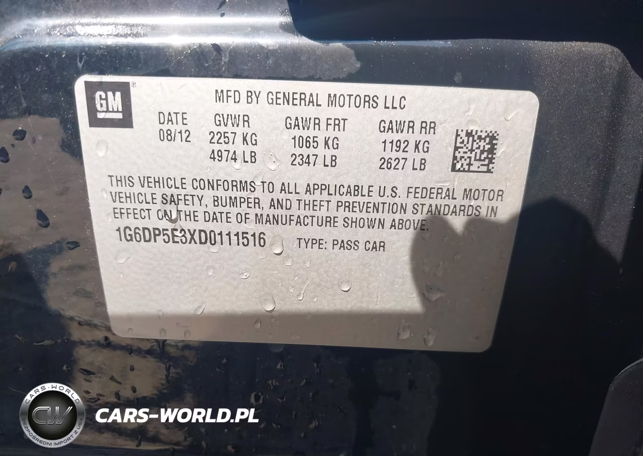 2013 Cadillac Cts Premium VIN:1G6DP5E3XD0111516 - 9