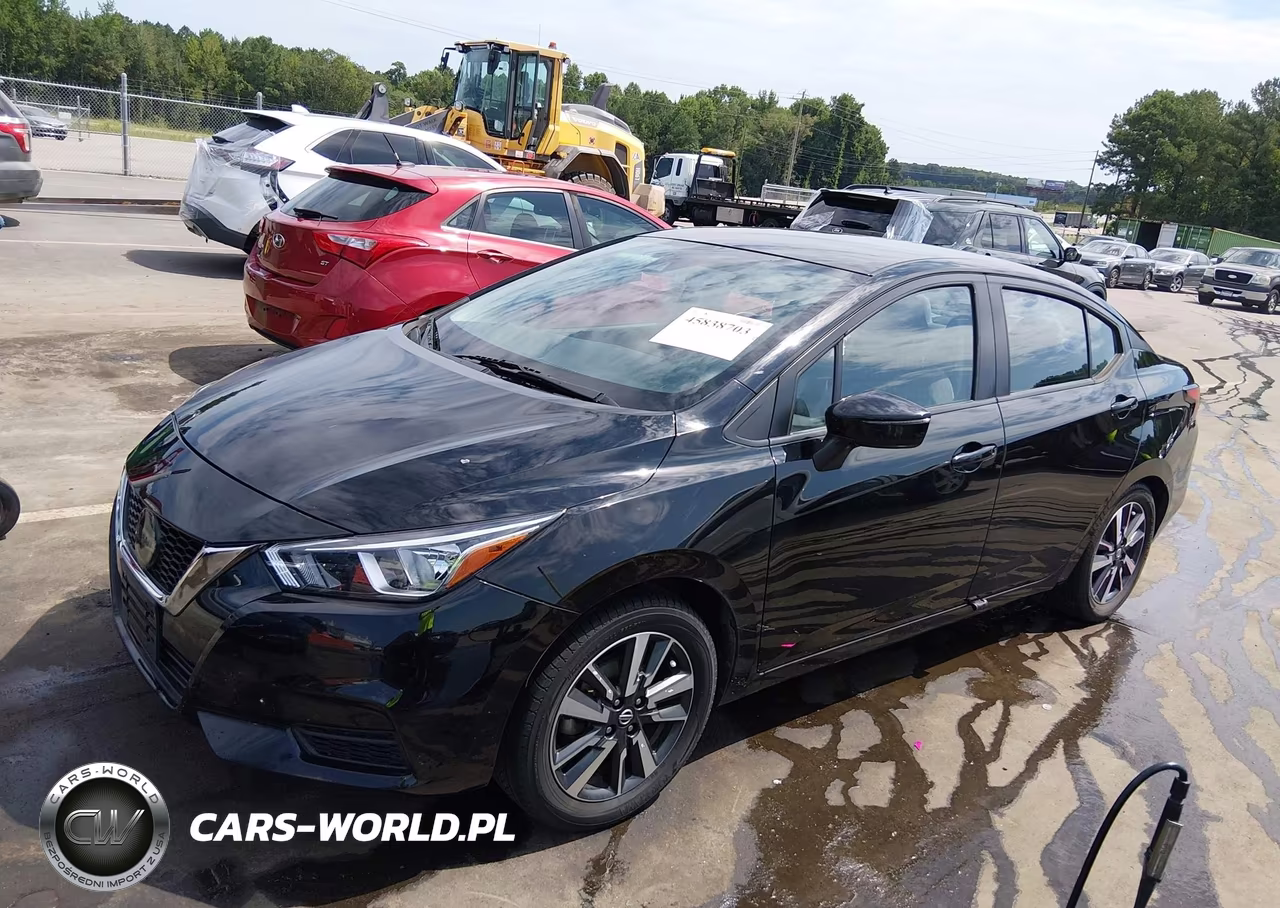 2021 Nissan Versa Sv Xtronic Cvt VIN:3N1CN8EV5ML871909 - 2