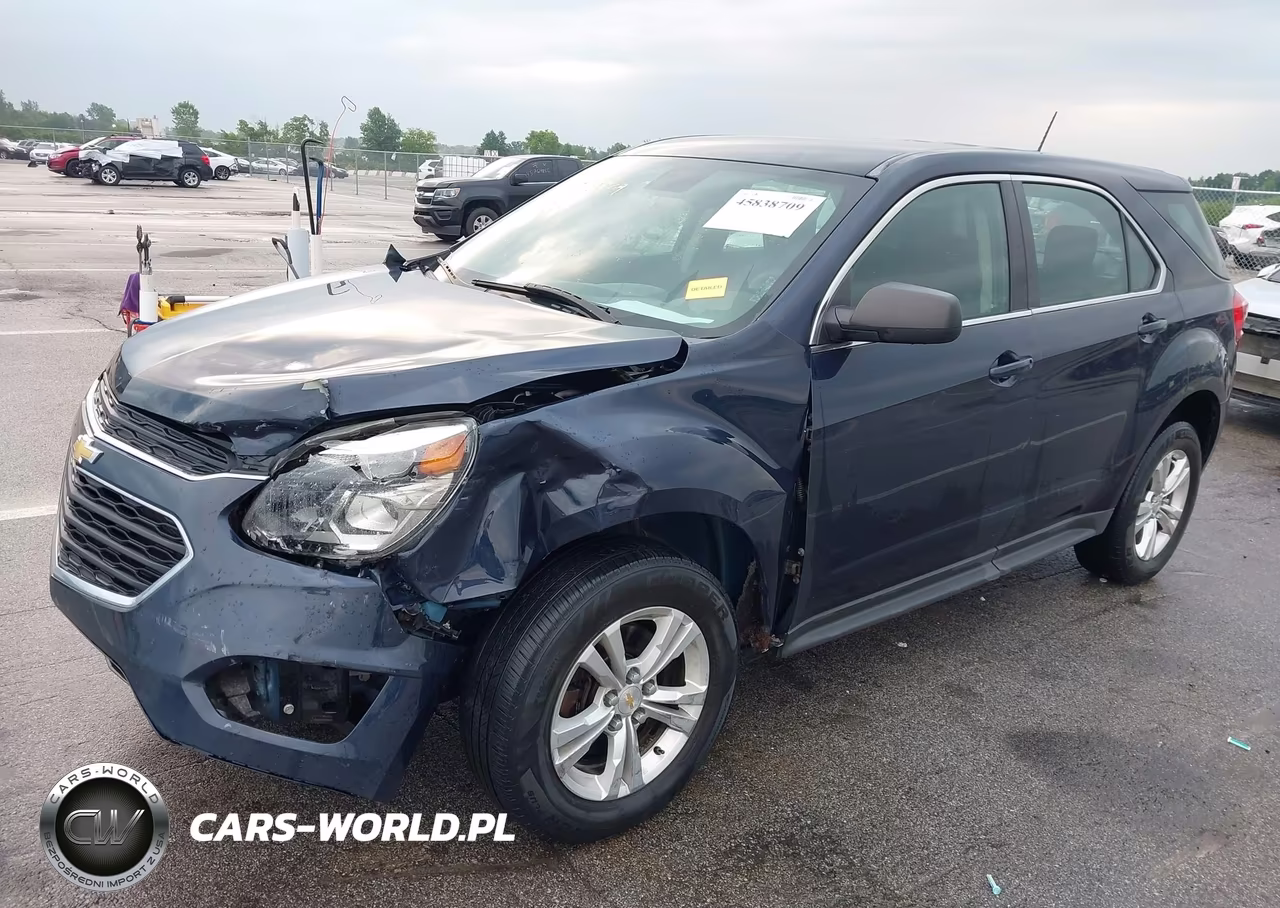 2017 Chevrolet Equinox Ls VIN:2GNALBEK4H1601095 - 2