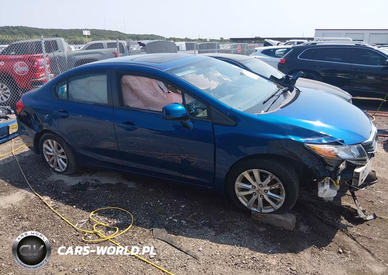 2012 Honda Civic Ex-L VIN:19XFB2F93CE314758 - 14