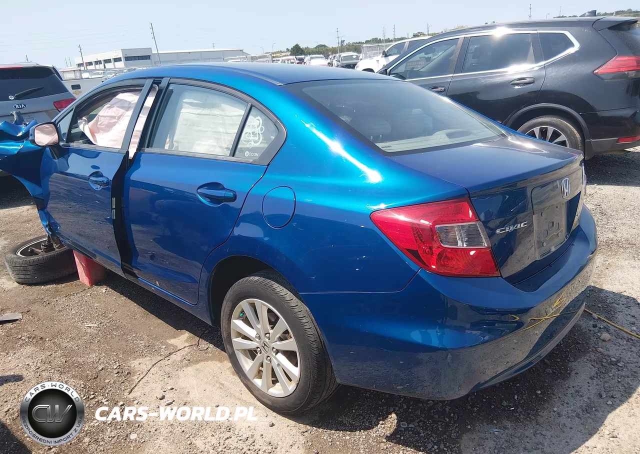 2012 Honda Civic Ex-L VIN:19XFB2F93CE314758 - 3