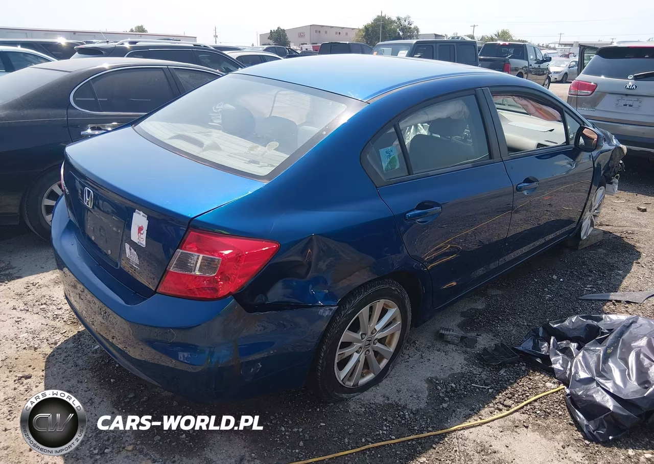 2012 Honda Civic Ex-L VIN:19XFB2F93CE314758 - 4