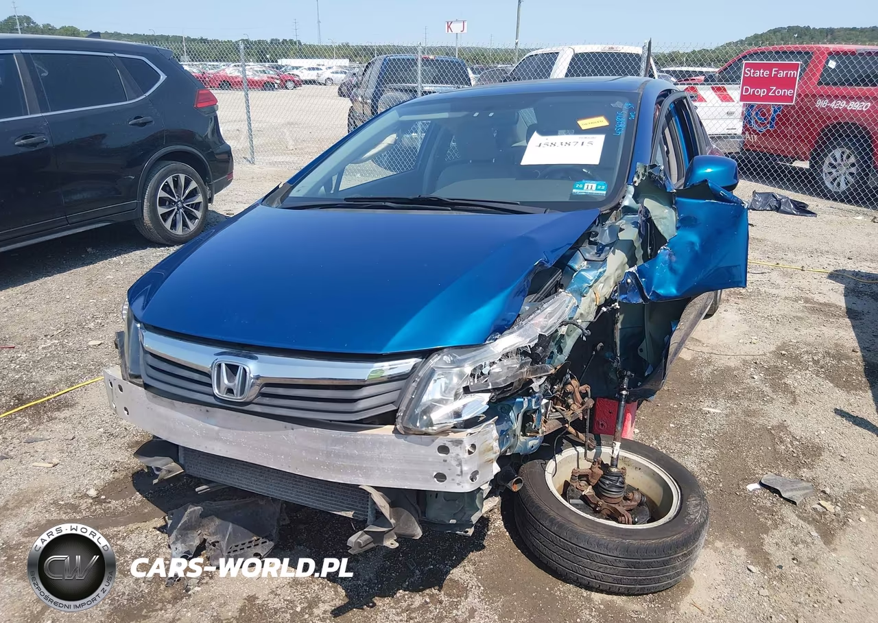 2012 Honda Civic Ex-L VIN:19XFB2F93CE314758 - 6