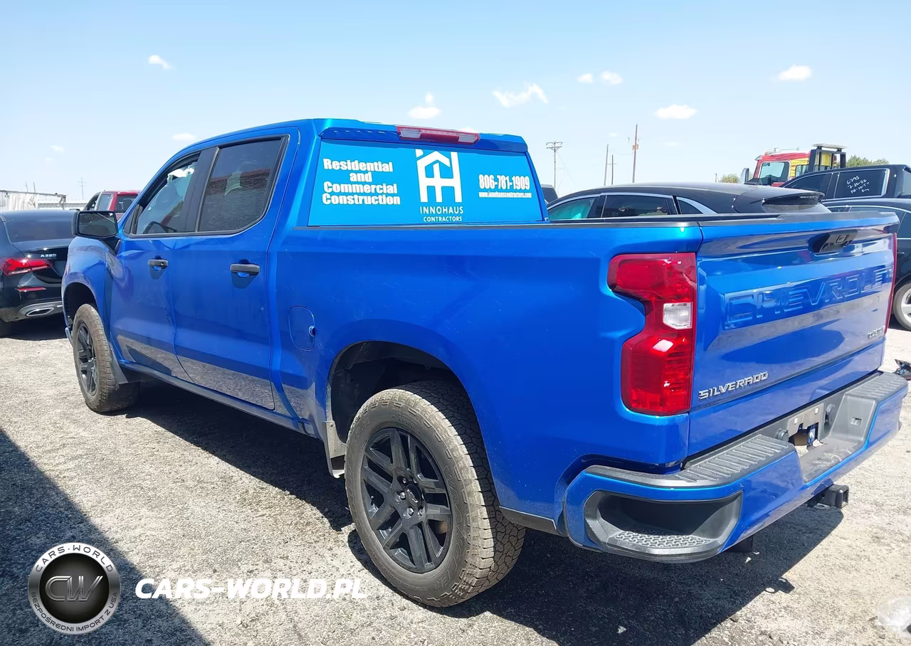 2025 Chevrolet Silverado 1500 Custom VIN:1GCPABEK3SZ198282 - 3