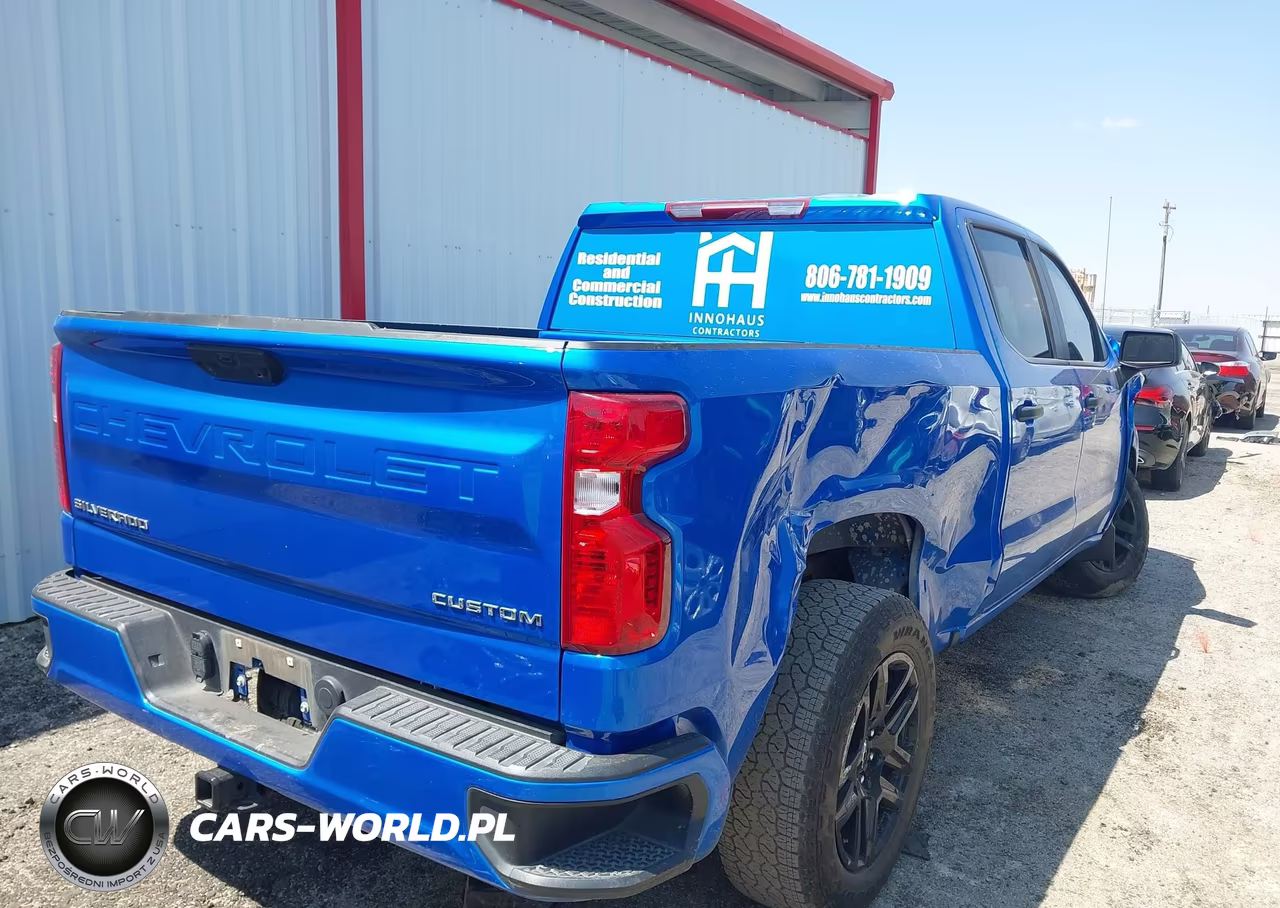 2025 Chevrolet Silverado 1500 Custom VIN:1GCPABEK3SZ198282 - 4