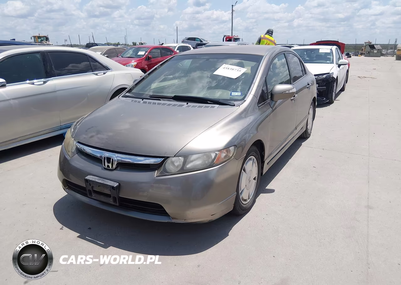 2007 Honda Civic Hybrid VIN:JHMFA36257S015057 - 2
