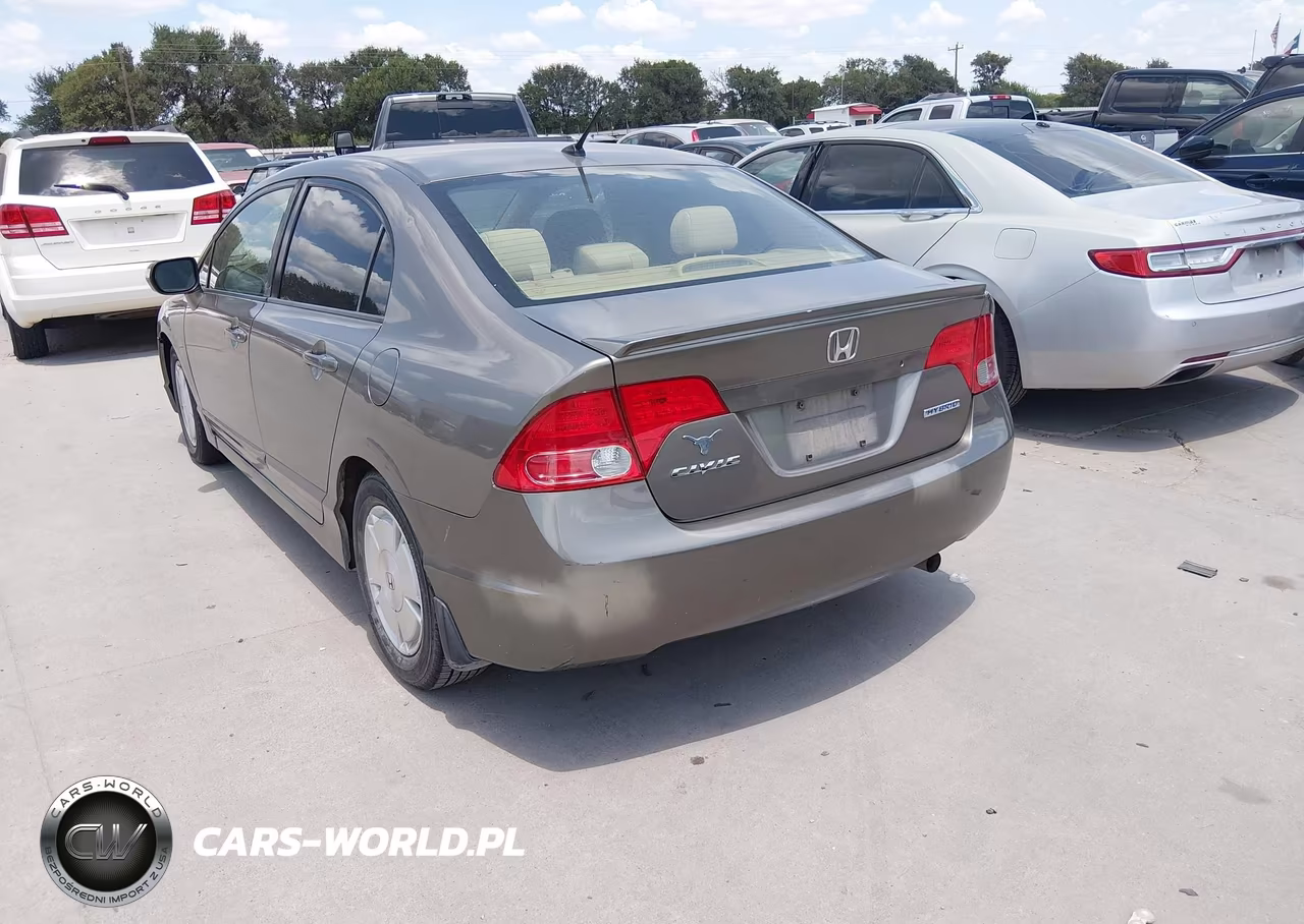 2007 Honda Civic Hybrid VIN:JHMFA36257S015057 - 3