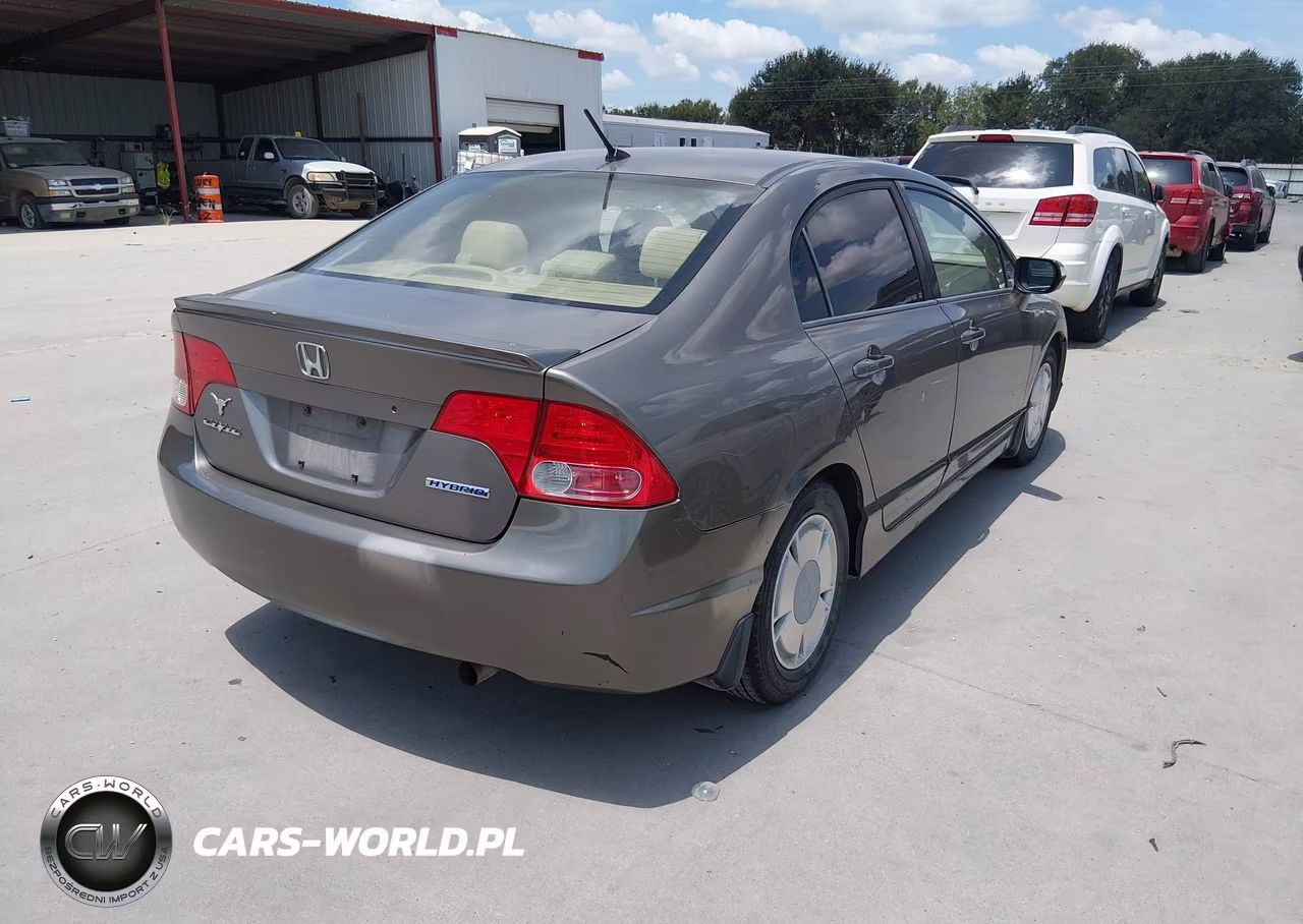 2007 Honda Civic Hybrid VIN:JHMFA36257S015057 - 4