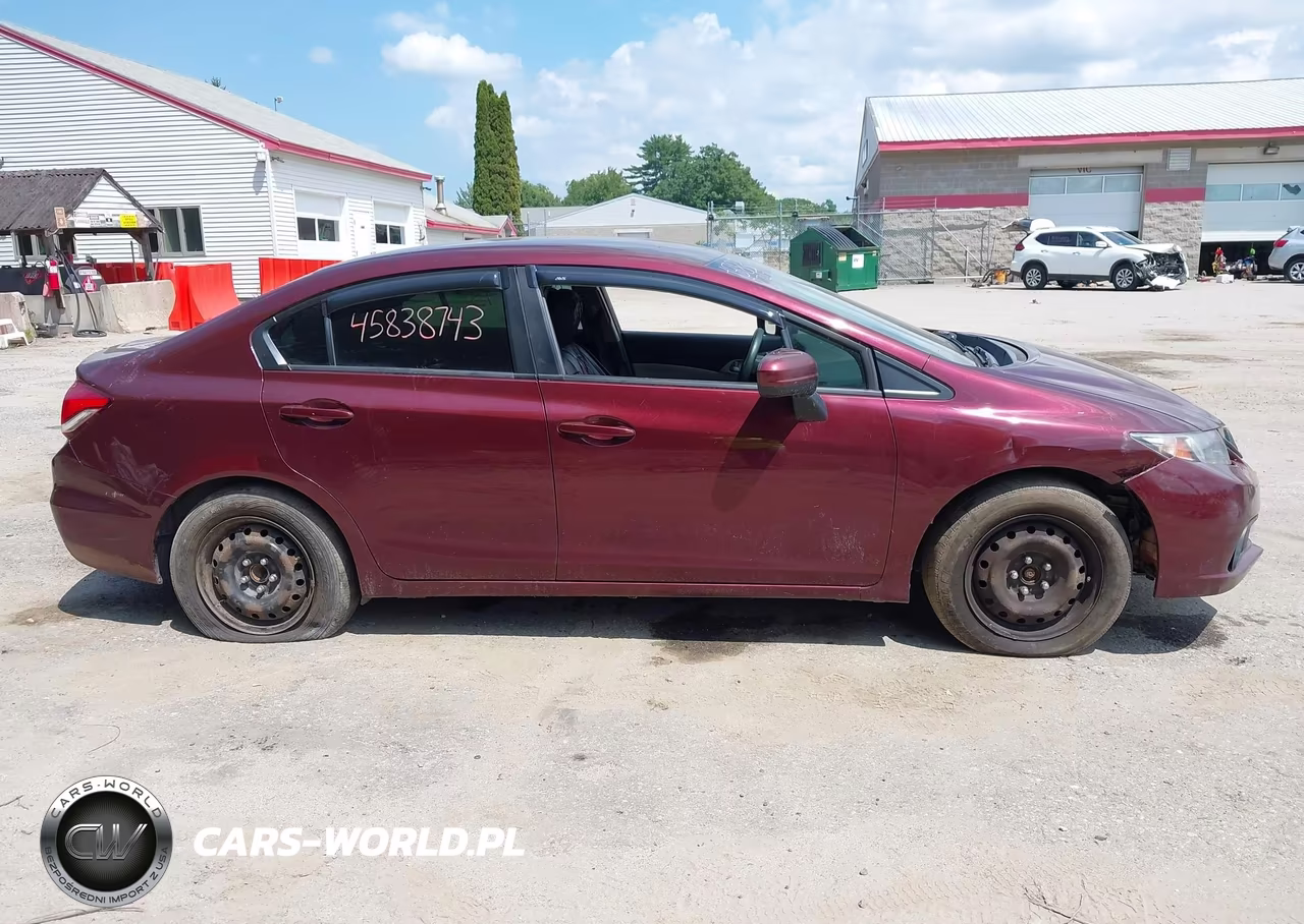 2015 Honda Civic Lx VIN:19XFB2F54FE249730 - 13