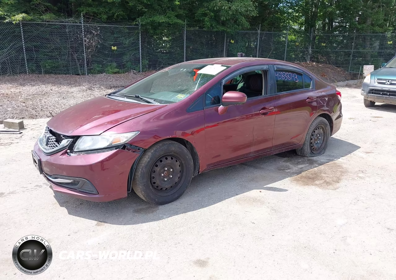 2015 Honda Civic Lx VIN:19XFB2F54FE249730 - 2
