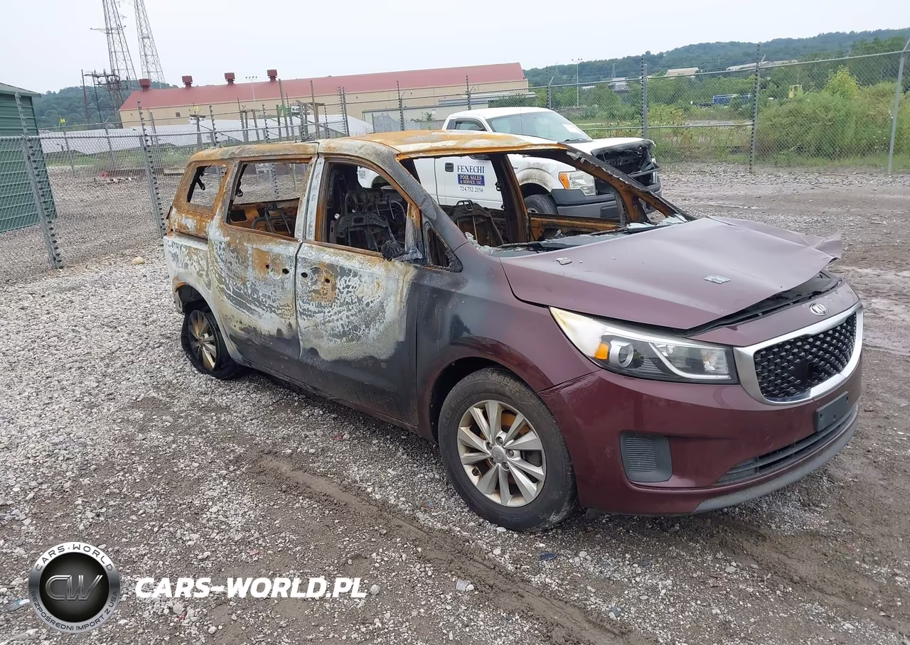 2016 Kia Sedona Lx VIN:KNDMB5C13G6151113 - 1
