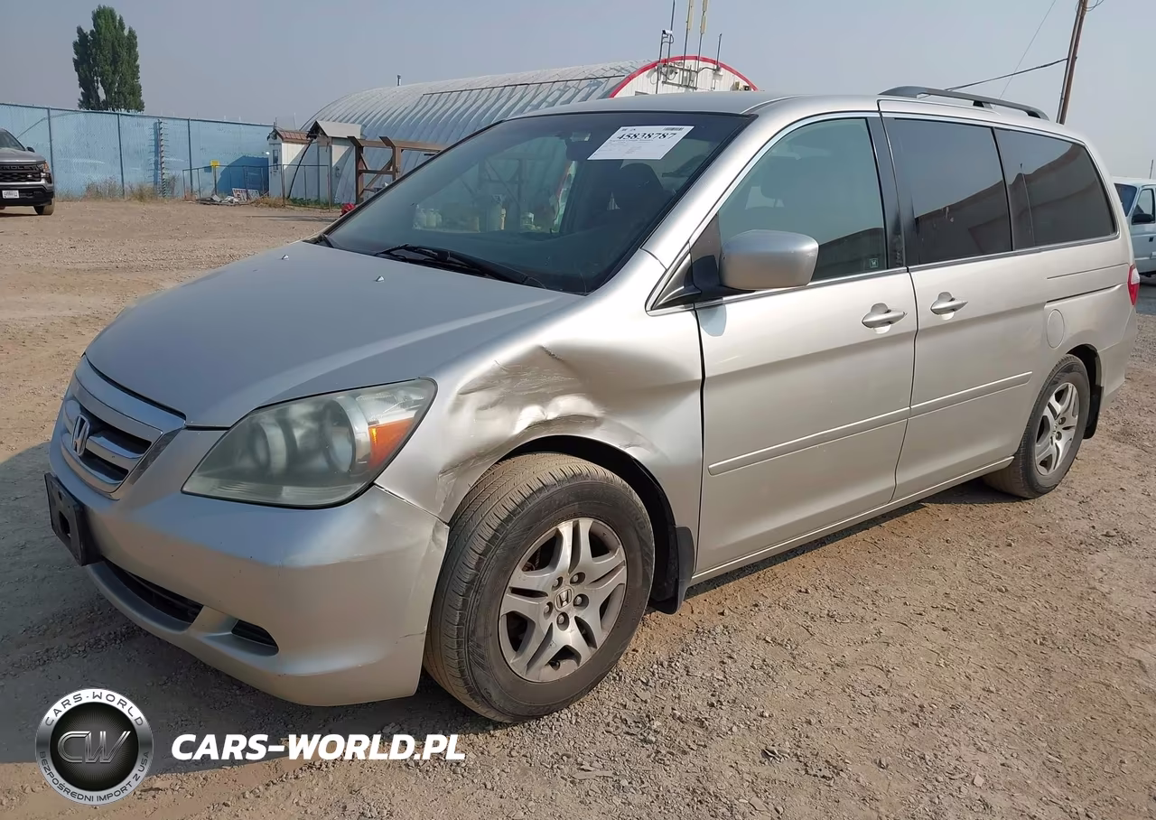 2005 Honda Odyssey Ex VIN:5FNRL38425B423498 - 2