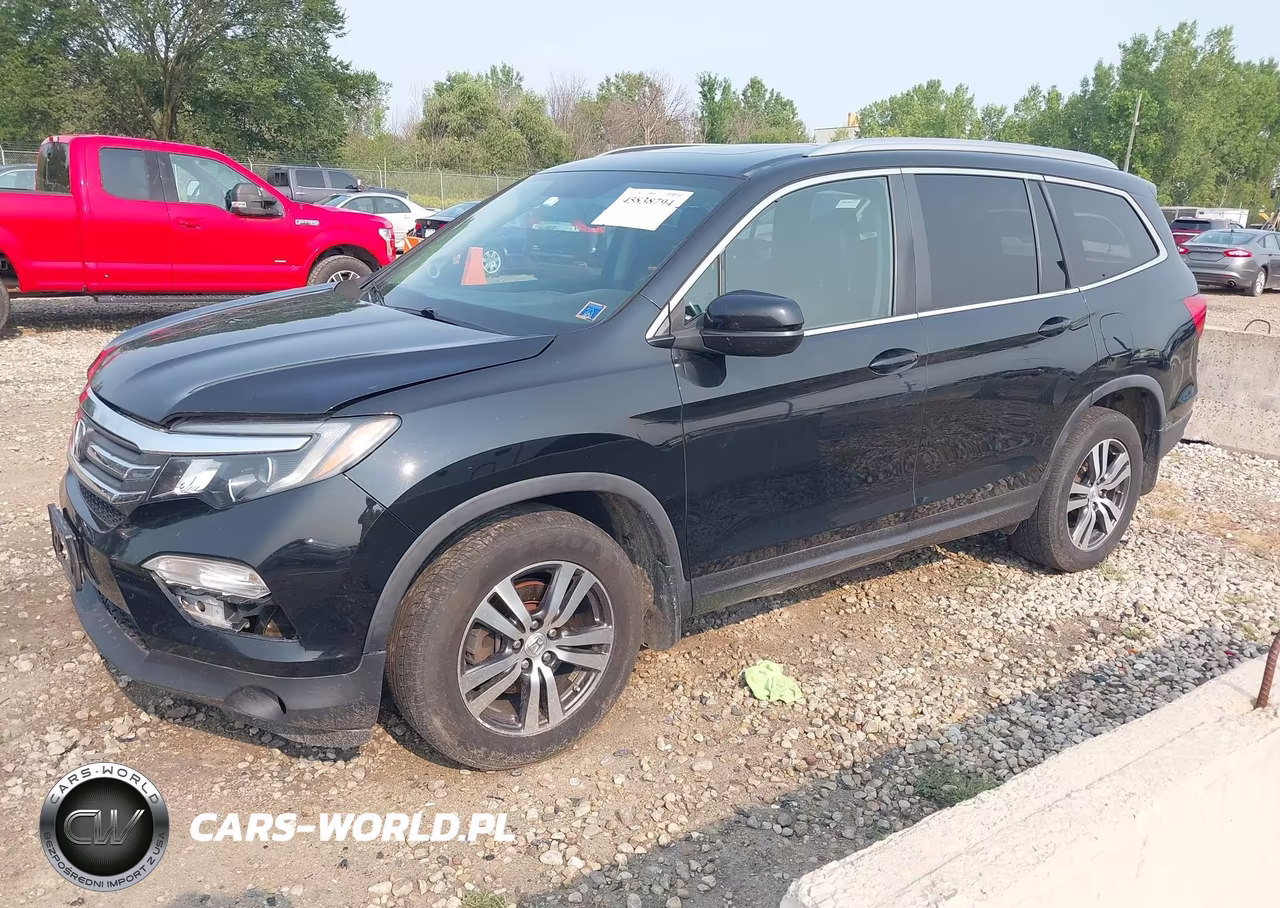 2016 Honda Pilot Ex-L VIN:5FNYF6H53GB005340 - 2