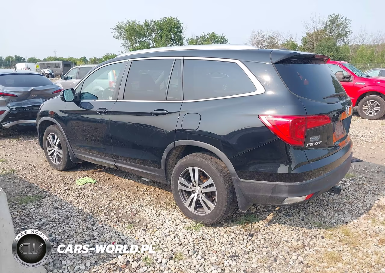 2016 Honda Pilot Ex-L VIN:5FNYF6H53GB005340 - 3