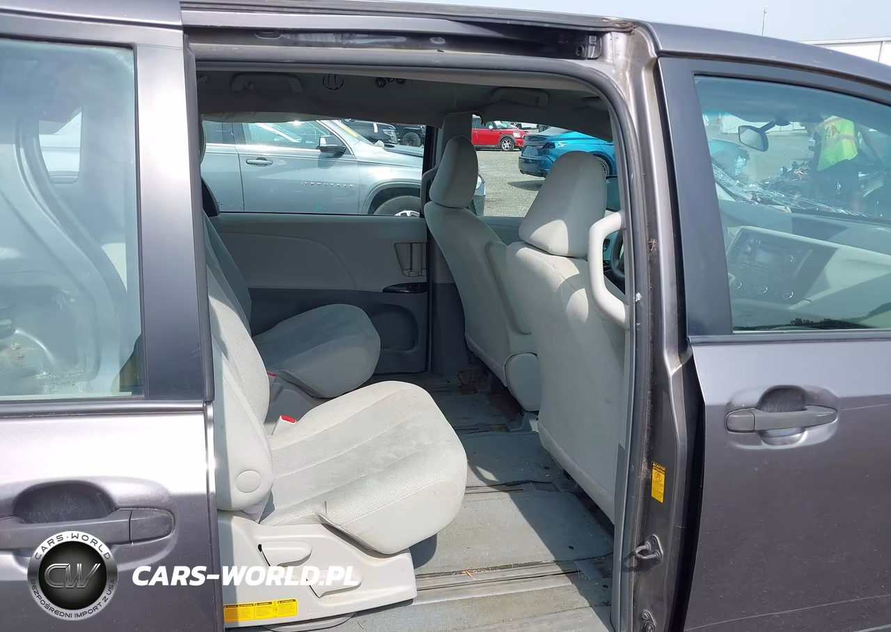 2013 Toyota Sienna L V6 7 Passenger VIN:5TDZK3DC3DS300125 - 8