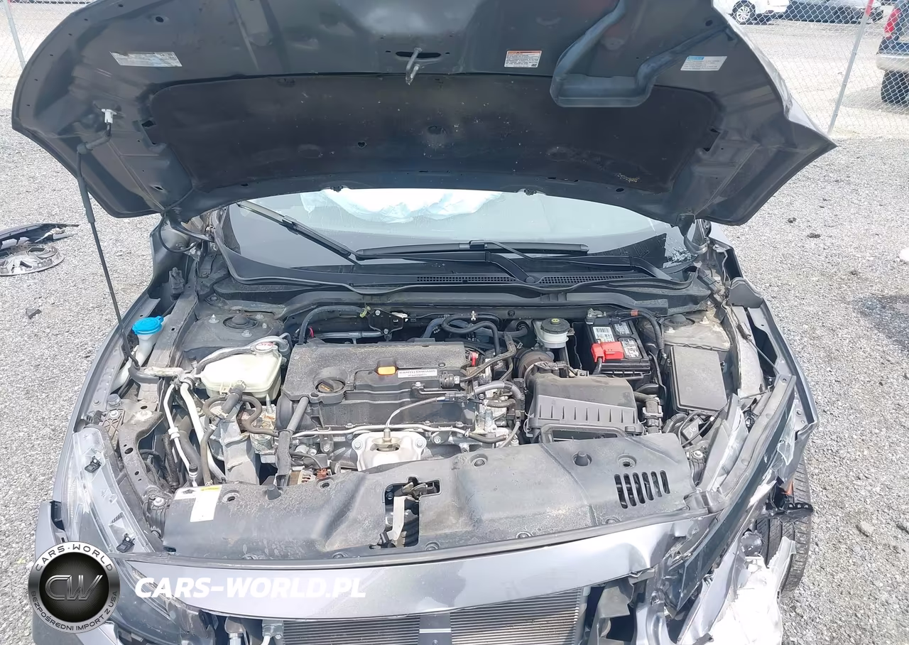 2019 Honda Civic Lx VIN:2HGFC2F62KH575631 - 10