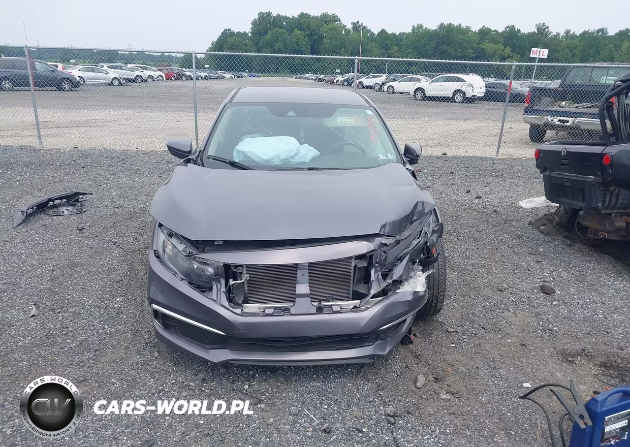 2019 Honda Civic Lx VIN:2HGFC2F62KH575631 - 12