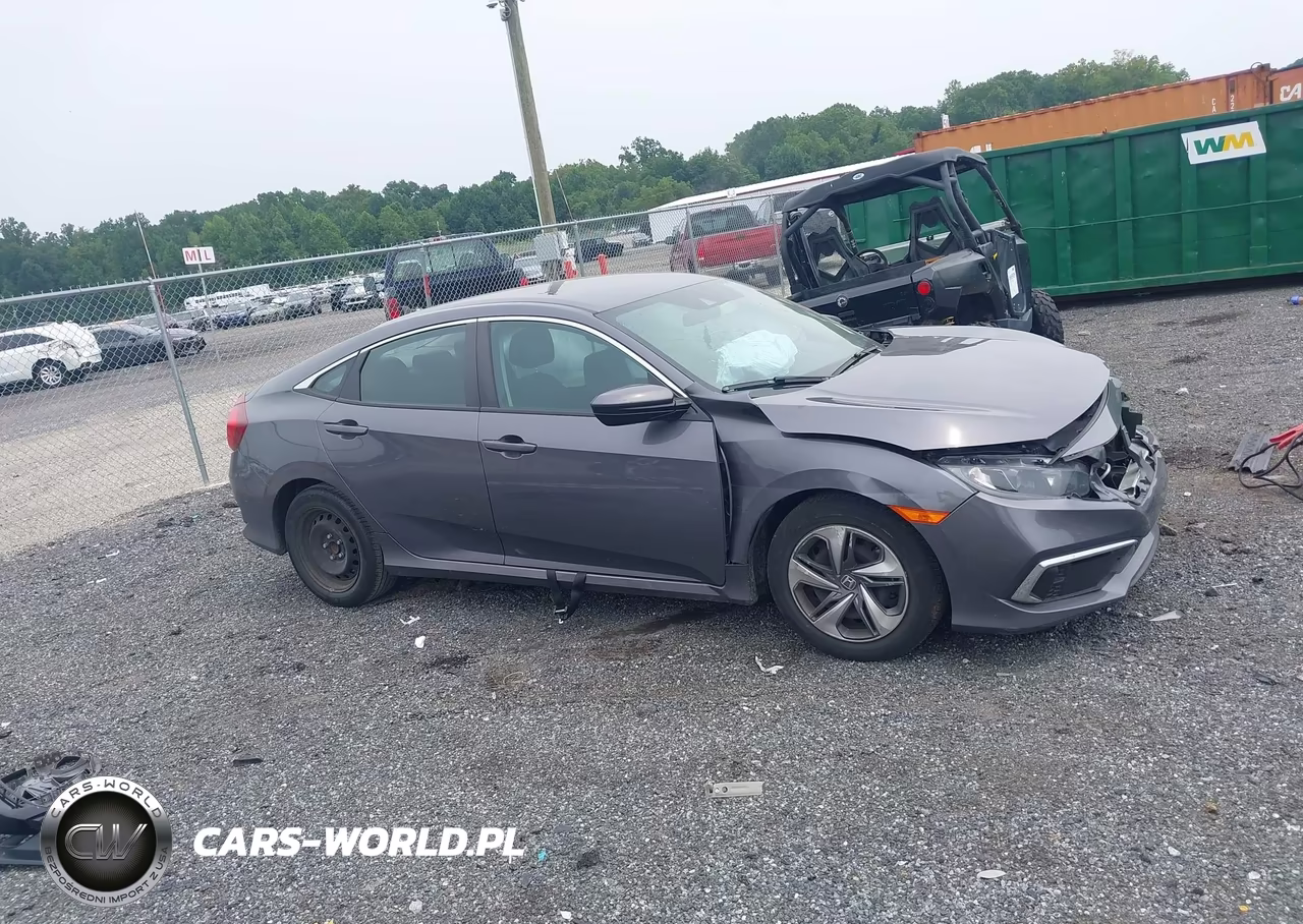 2019 Honda Civic Lx VIN:2HGFC2F62KH575631 - 13