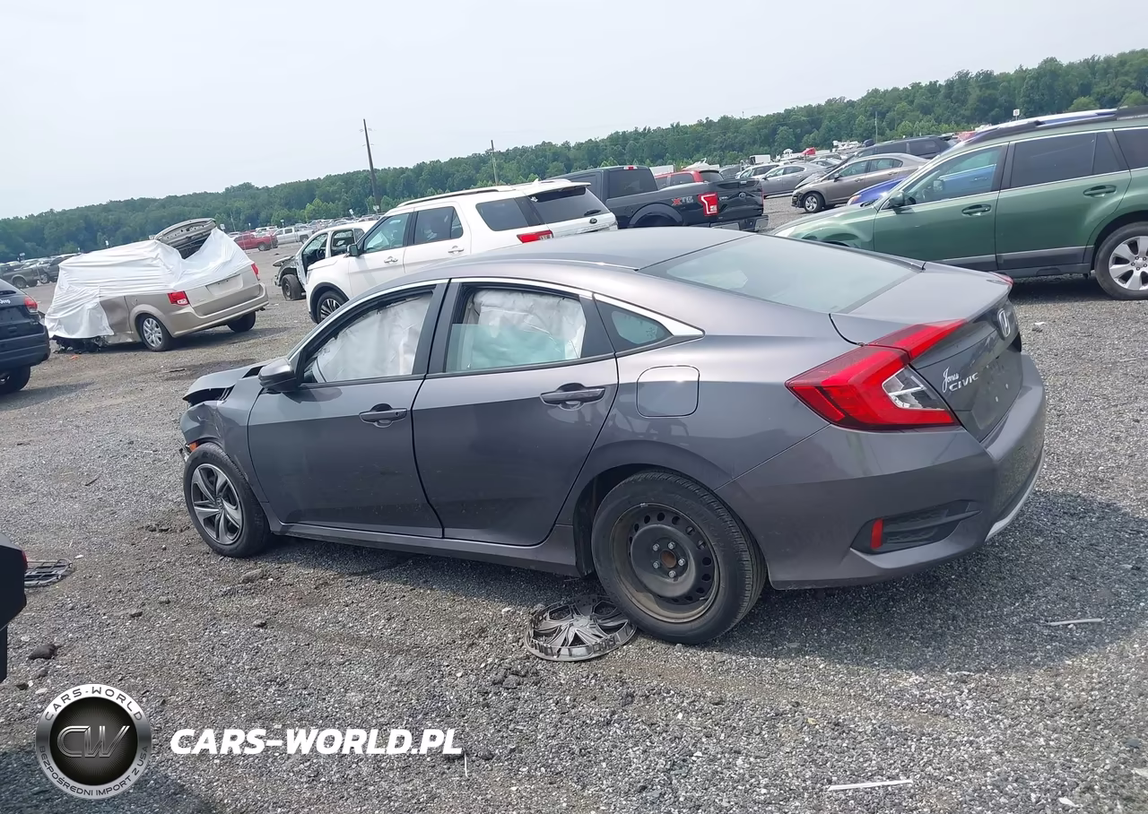 2019 Honda Civic Lx VIN:2HGFC2F62KH575631 - 14