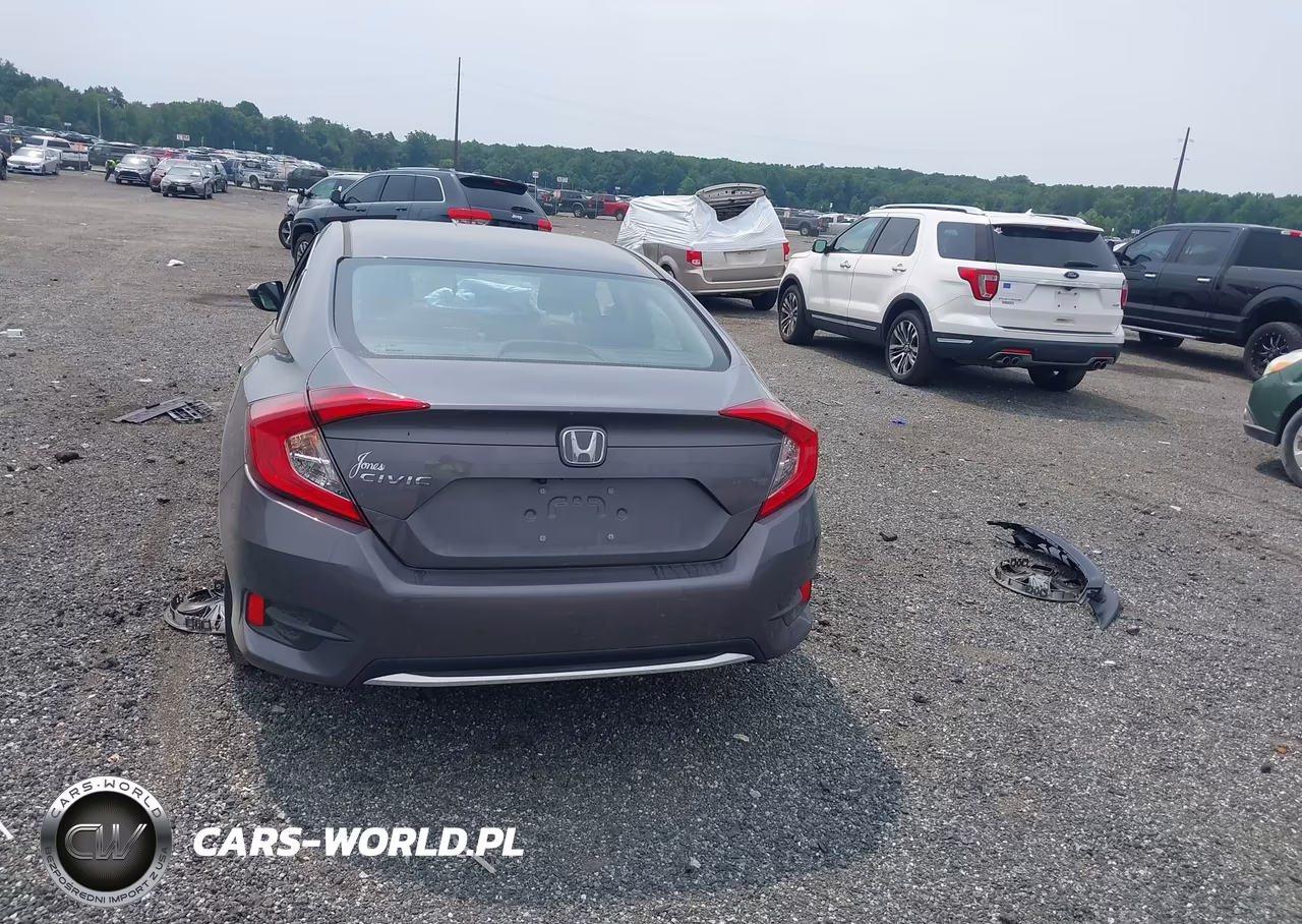 2019 Honda Civic Lx VIN:2HGFC2F62KH575631 - 16